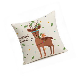 Reindeer Cushion (45 cm x 45 cm )