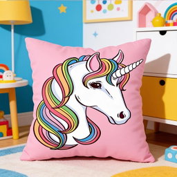 Unicorn Dream Cushion Cover (45 cm x 45 cm )