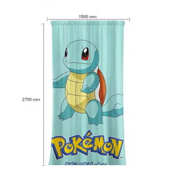 Kidsrock Pokémon Squirtle Children’s Taped Curtain