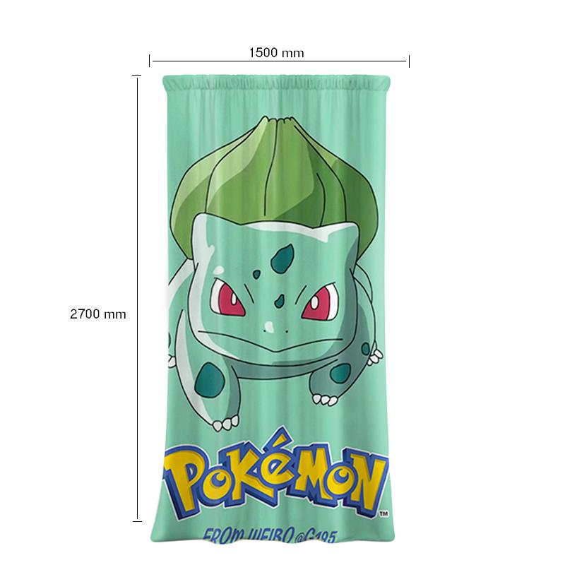 Kidsrock Bulbasaur Children’s Taped Curtain_2