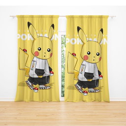 Kidsrock Pikachu Street Style Children’s  Taped Curtain