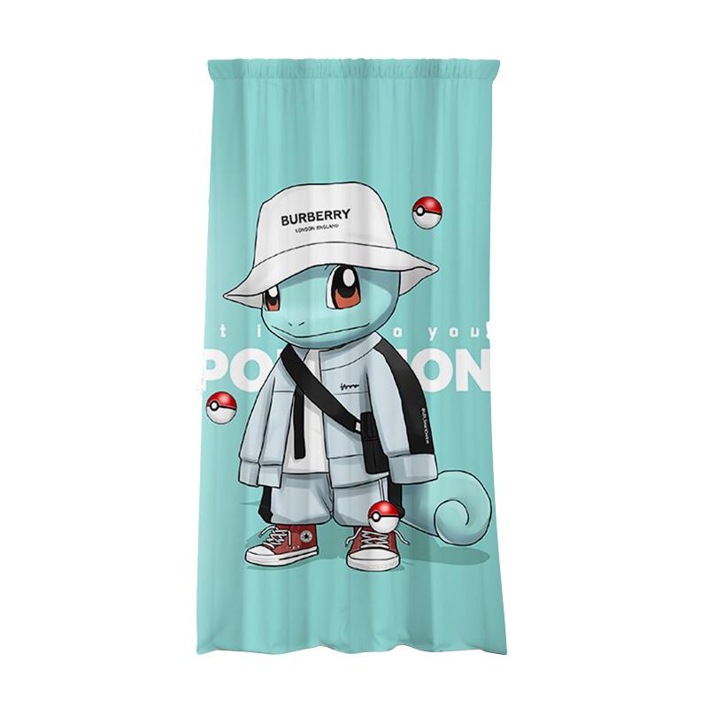 Kidsrock  Squirtle Children’s  Taped Curtain_1
