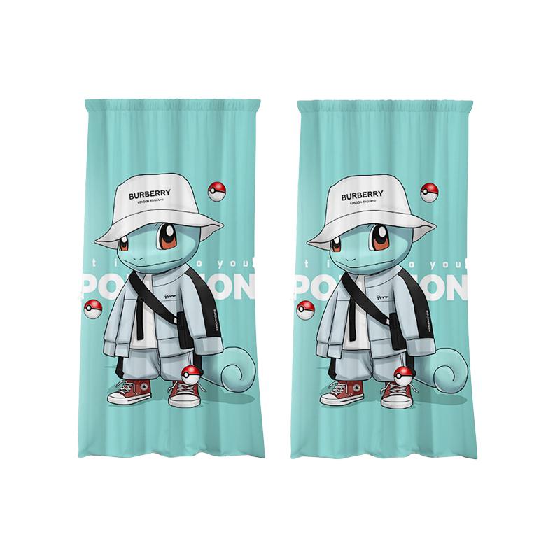 Kidsrock  Squirtle Children’s  Taped Curtain_2