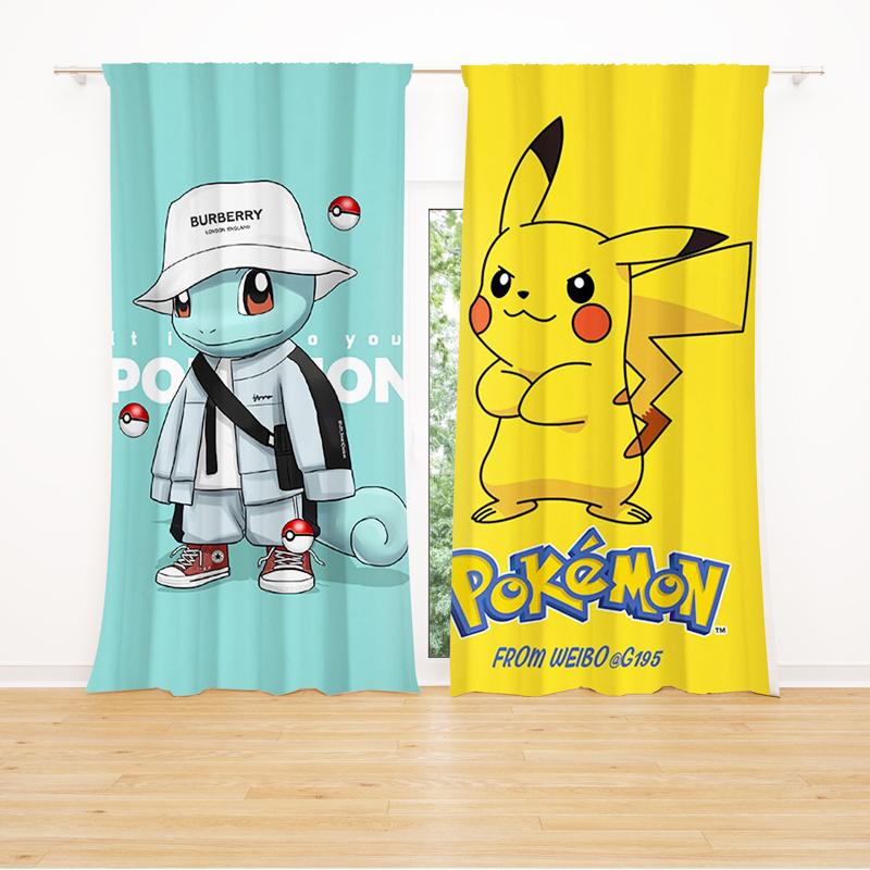 Kidsrock Squirtle Children’s Taped Curtain