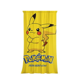 Kidsrock  Pikachu Children’s Taped Curtain