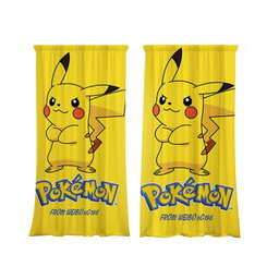 Kidsrock  Pikachu Children’s Taped Curtain