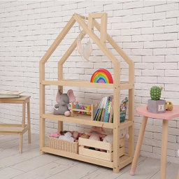 Kidsrock Kids House Bookshelf