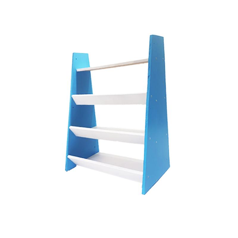Kidsrock Trapezoidal Wooden Storage Shelf – Blue_4