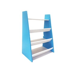 Kidsrock Trapezoidal Wooden Storage Shelf – Blue