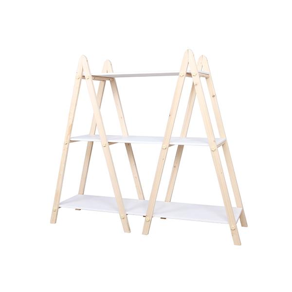 Kidsrock Three-Layer Shelf Children Toy Storage Rack