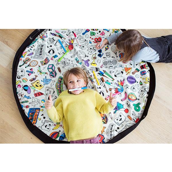 Toy Storage and Baby Crawling Mat_2