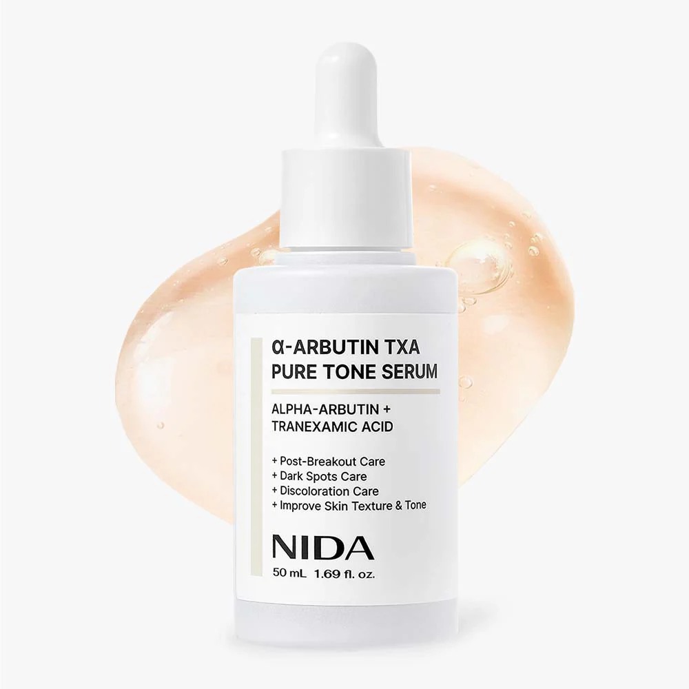✨ NIDA α-Arbutin TXA Pure Tone Serum 