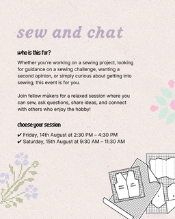Sew and Chat 💬