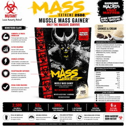Mutant Mass Exteme 2500, (6 lb)