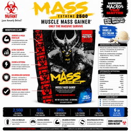 Mutant Mass Exteme 2500, (6 lb)