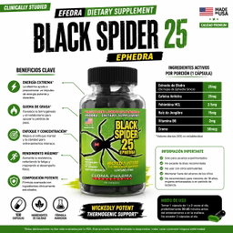 Black Spider 25 Ephedra