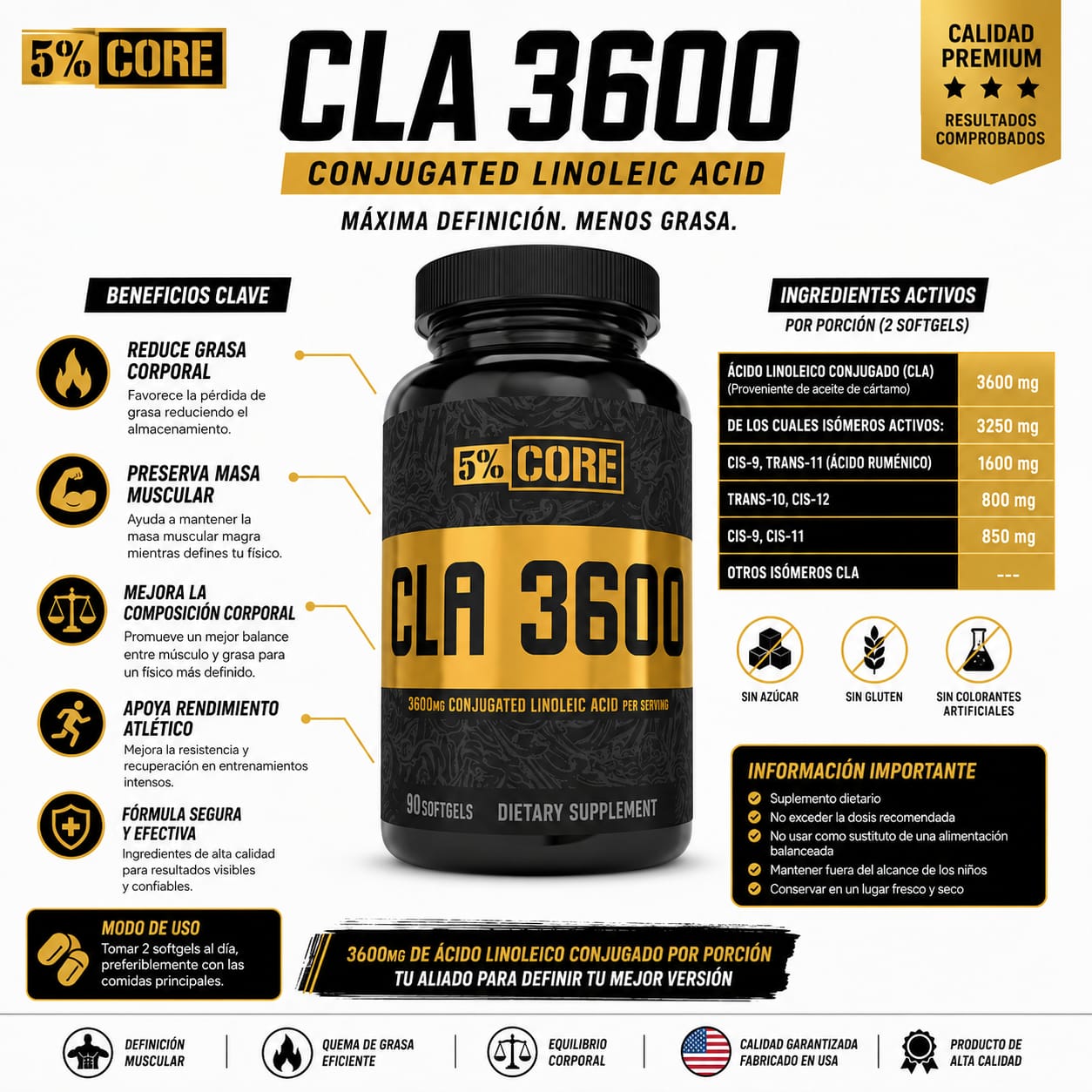 CLA 3600 5% Nutrition Core_0