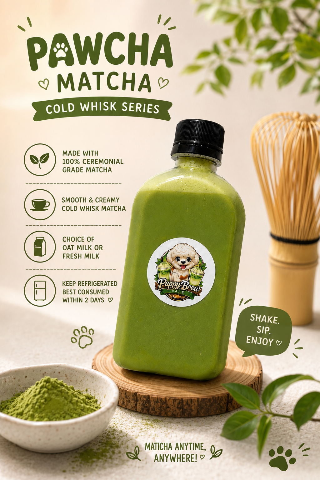 🐾 PAWCHA - MATCHA