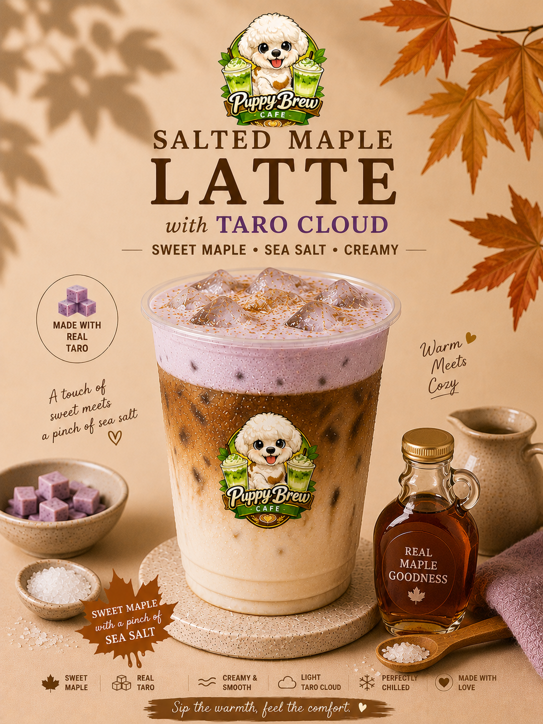 Salted Maple Latte w Taro Cloud_0