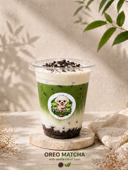Oreo Matcha w Vanilla Cloud