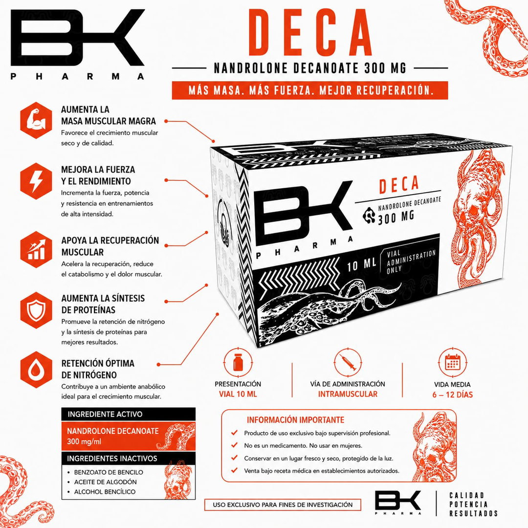 DECA Nandrolone Decanoate 300 mg BK Pharma