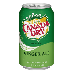 Canada Dry Ginger Ale, 12oz Can