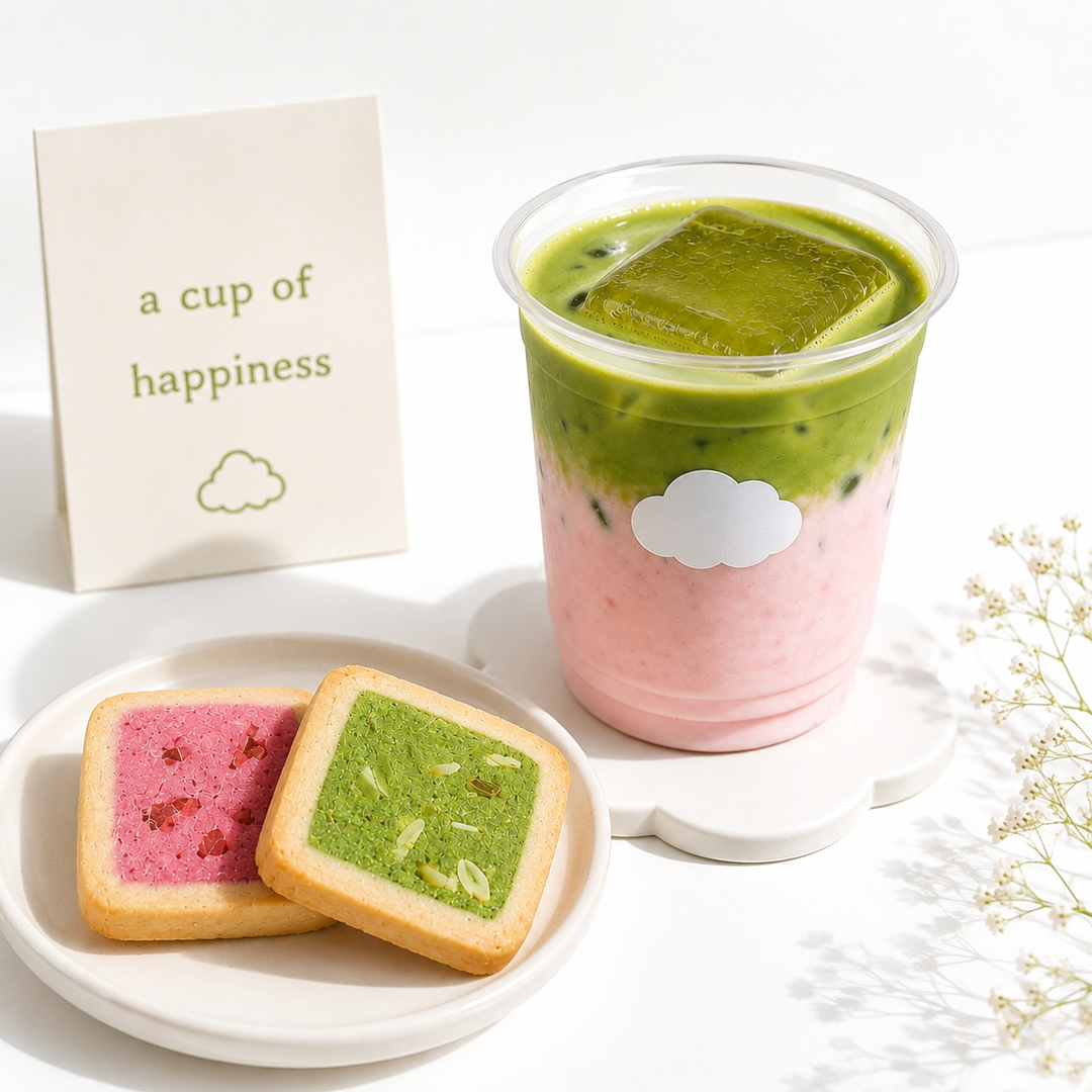 Matcha & Cookies Set