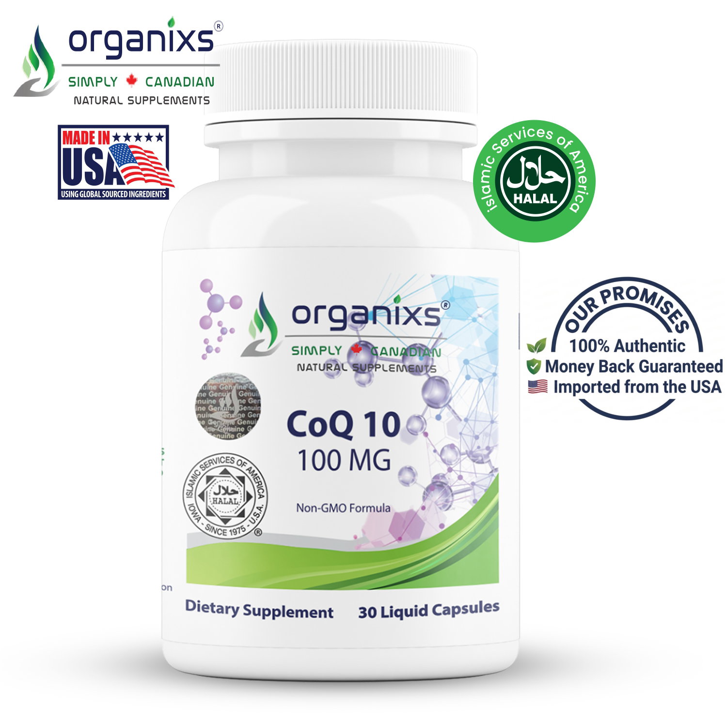 ORGANIXS COQ10 100mg_1