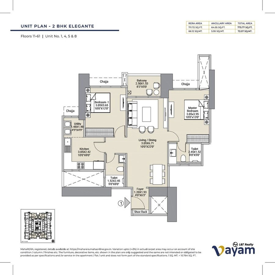 LnT Vayam, 2,3 & 4 BHK |Thane Mulund Corridor | ₹1.62*Cr_3