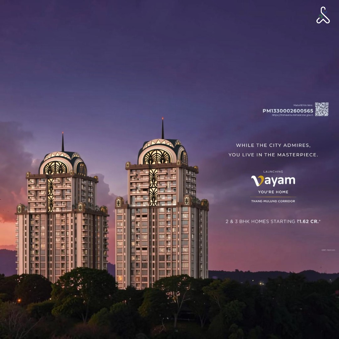 LnT Vayam, 2,3 & 4 BHK |Thane Mulund Corridor | ₹1.62*Cr_0