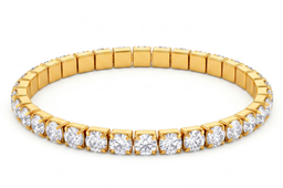  Anti-Tarnish Stretch Tennis | Bracelet | Adjustable Size