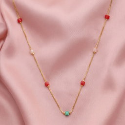  Anti-Tarnish Layered Cubic Beads | Necklace
