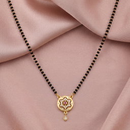  Anti-Tarnish Star Crystal Mangalsutra | Necklace