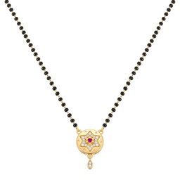  Anti-Tarnish Star Crystal Mangalsutra | Necklace