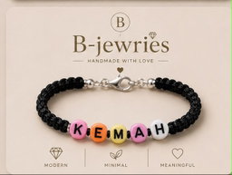 Colorful Letter name bracelet 