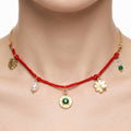 Anti-Tarnish Mixed Charm Cord | Necklace_2