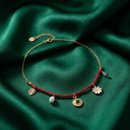 Anti-Tarnish Mixed Charm Cord | Necklace
