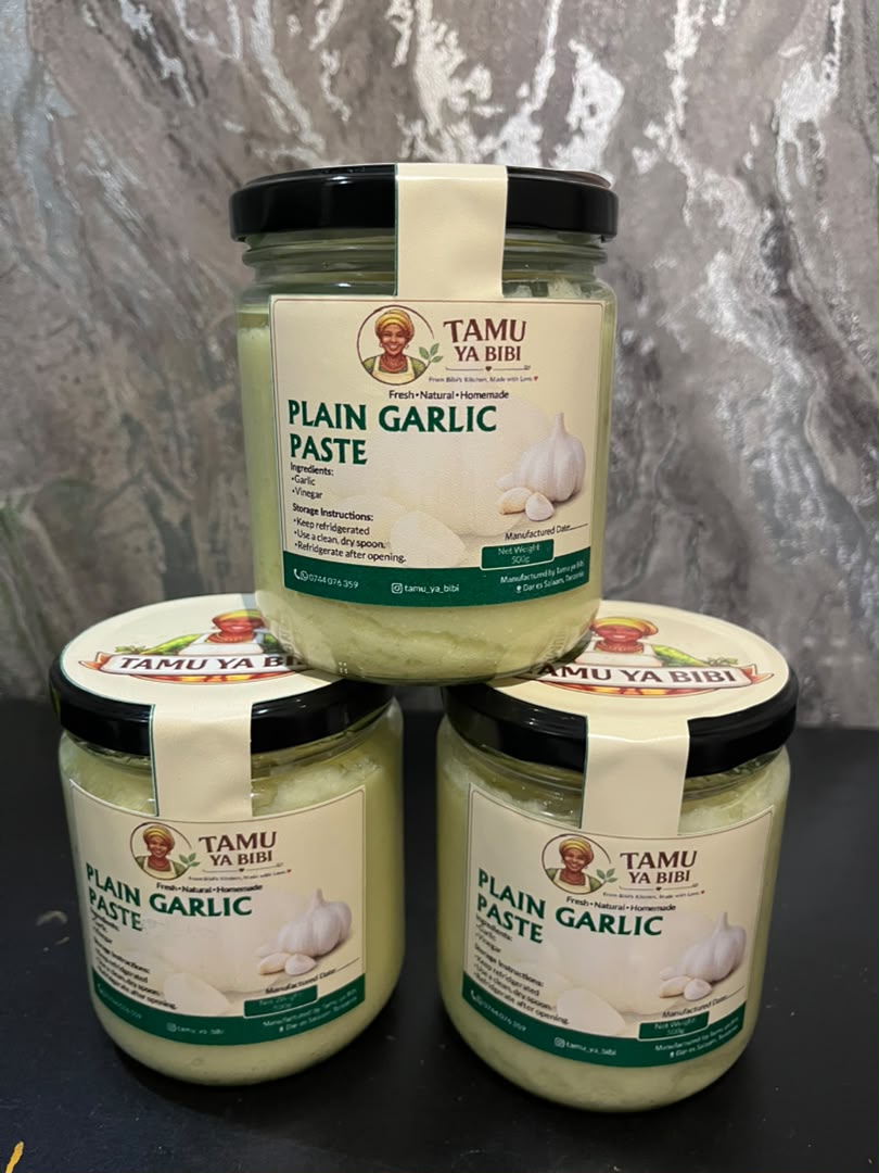 Plain Garlic Paste 500g