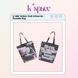 IU ‘HER WORLD TOUR OFFICIAL MD - Reusable Bag