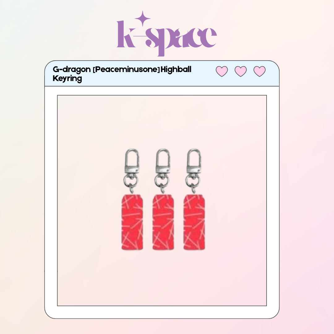 G-dragon [Peaceminusone] Highball Keyring