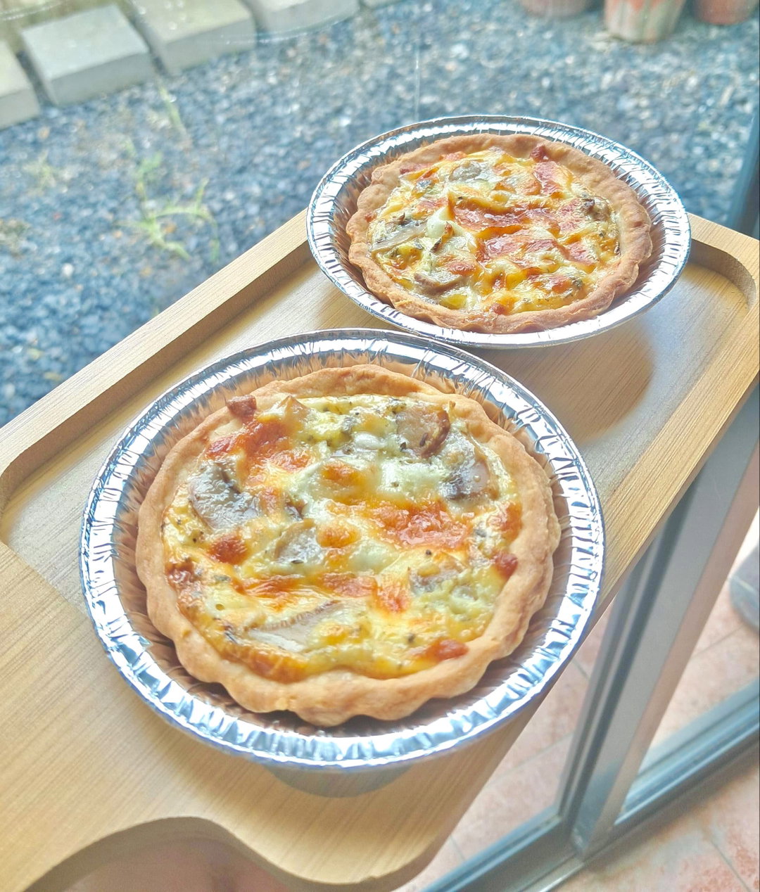 Mushroom Quiche