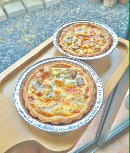 Mushroom Quiche