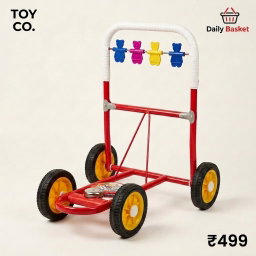 Premium Big Size Kids Activity Walker | Red |  9 to 18 months
