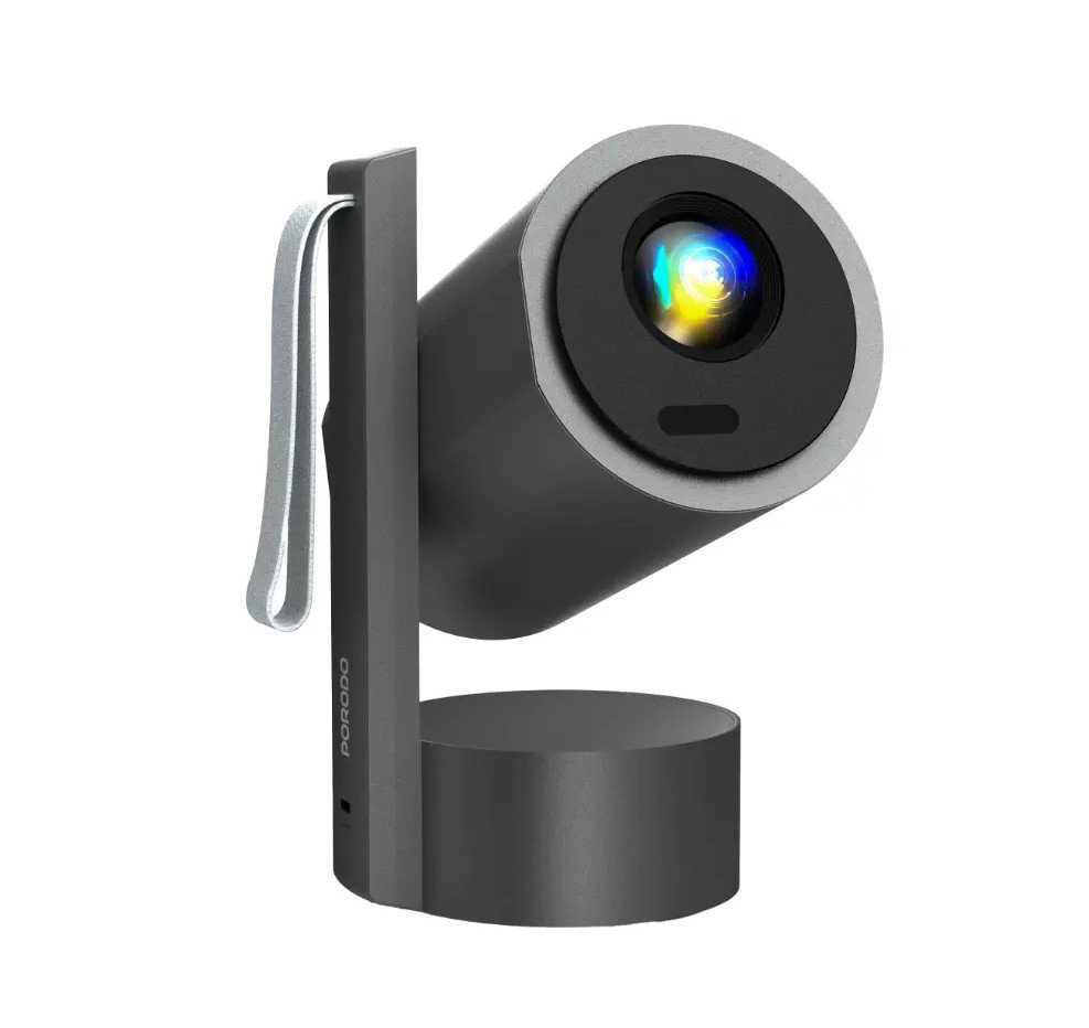 Porodo Full HD Smart Projector - Gray_0