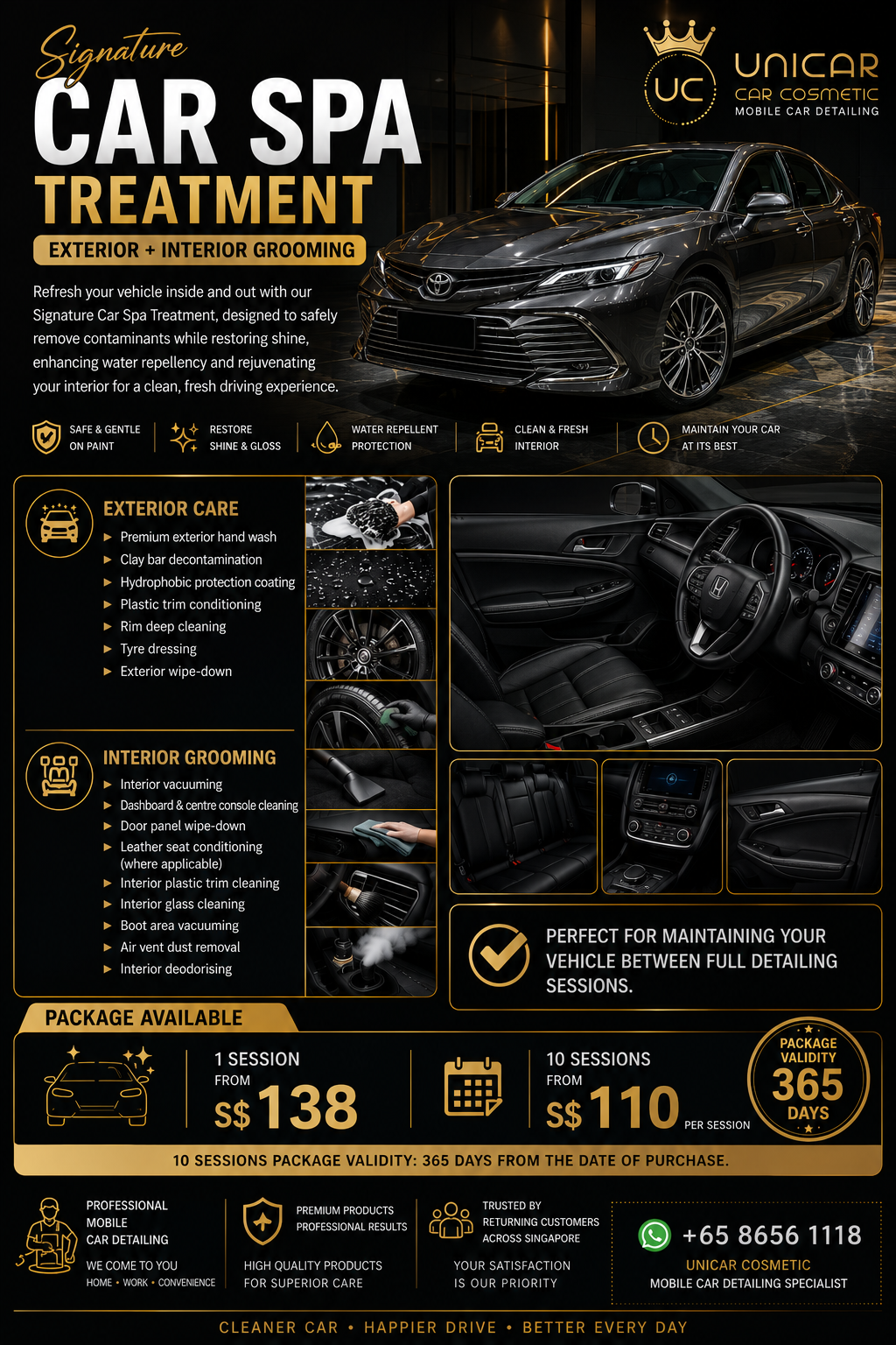Mobile Car Spa Premium