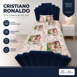Kidsrock Number 7 Sports Bedding with Pillowcase