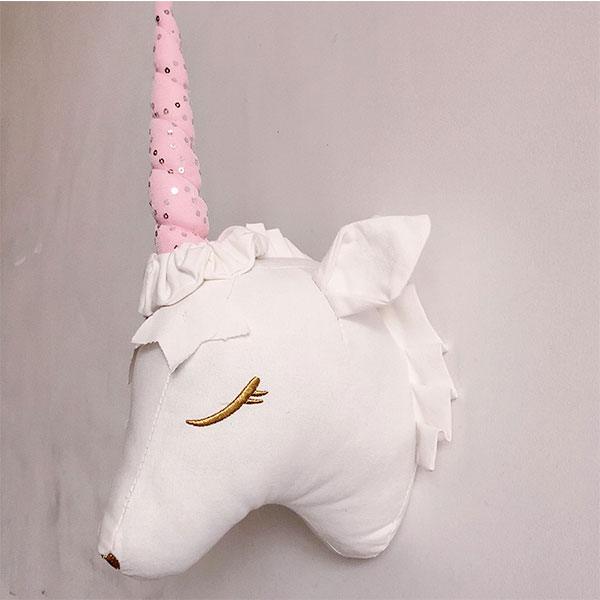 Unicorn 3D Animal Head_3