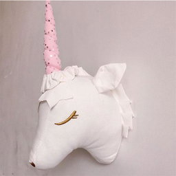 Unicorn 3D Animal Head