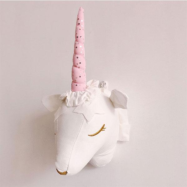 Unicorn 3D Animal Head_1