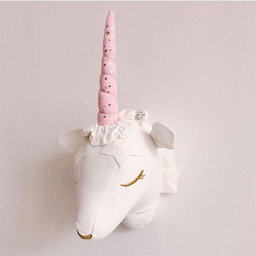 Unicorn 3D Animal Head